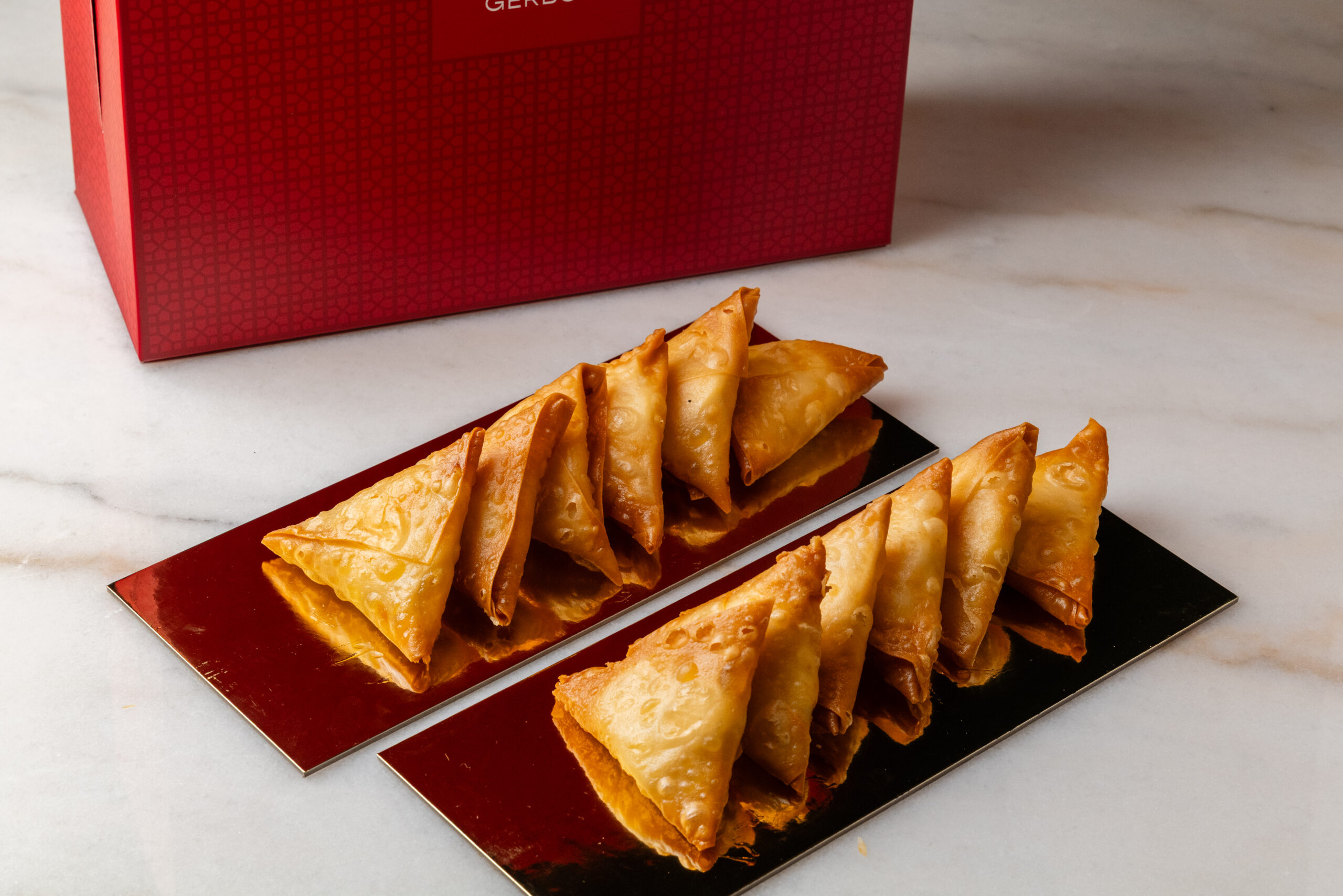Cheese and Honey Samosa (G,D)